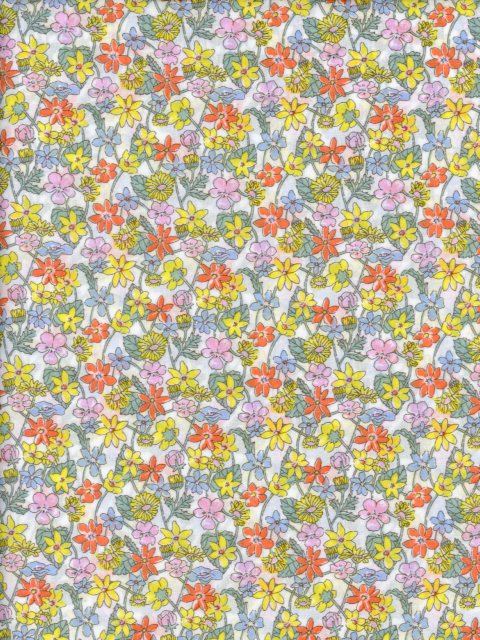 樂天商城 - 生地LIBERTY FABRICS LIBERTYイタリア製タナローン生地Carmelladaisy( カーメラデイジー)イエロー2024年春夏柄3634147-24CU