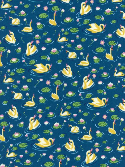 LIBERTYリバティプリントManon（マノン)ブルー国産2022年パラダイス・ランズ柄363J6434-Cイタリア製タナローン生地