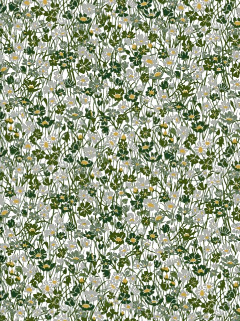 LIBERTYリバティプリント Meadowland ( メドゥランド )グリーン2023年春夏柄3633124-B