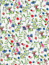 8LIBERTY輸入カットクロスネイビー&レッド