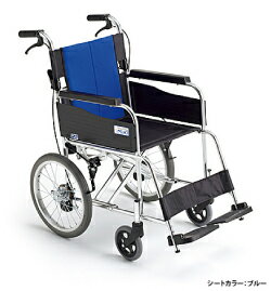  介助用 車椅子 BAL-2 アルミフレーム ハイポリマータイヤ 全幅 59cm 全高 88.5cm 全長 96.5cm 1台 