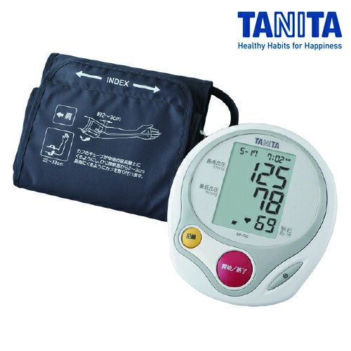 血圧計 タニタ 上腕式血圧計 BP-522 ホワイト 1台 TANITA 【介護用品】【健康】【血圧管理】【正確】【店頭品】