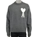 AMI Alexandre Mattiussi アミ アレクサンドロ マテュッシ OFF WHITE ADC SWEATER/アルパカブレンド ビッグロゴ セー...