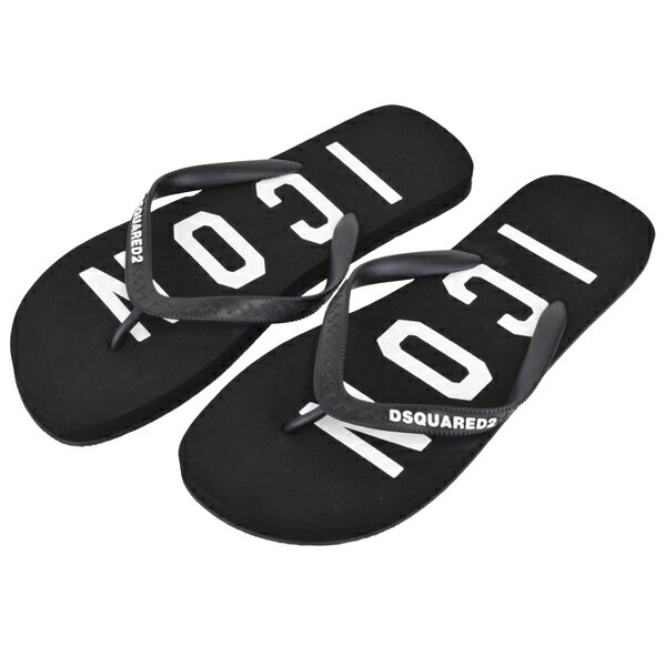 DSQUARED2 ディースクエアード 【訳アリ大特価】ICON FLIP FLOPS ビーチサンダル FFM0001 17203516 M063