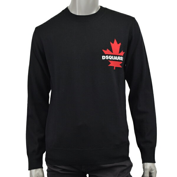 DSQUARED2 ǥ INTARSIA KNIT CREWNECK PULLOVER/ᥤץ꡼ 쥿  ...