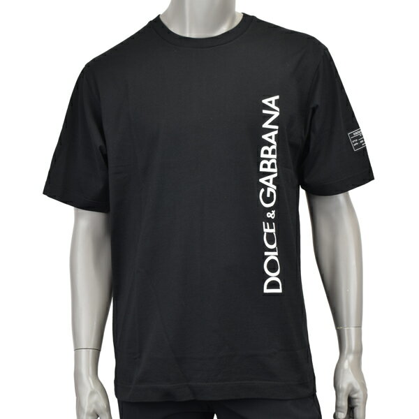 DOLCE & GABBANA ドルチェアンドガッバーナ バーティカルロゴ T-SHIRT/Tシャツ G8PN9T G7M1D N0000