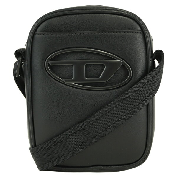 DIESEL - DIESEL ディーゼル HOLI-D CROSSBODY/オーバルDロゴ メタルプレート ショルダーバッグ ユニセックス X10260 P5925 T8013