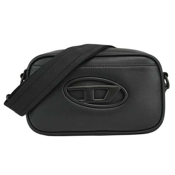 DIESEL ディーゼル HOLI-D CAMERA BAG/オーバルD メタルプレート カメラバッグ ショルダーバッグ ユニセックス X10262 P5925 T8013
