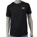 EA7 エンポリオ・アルマーニ ショルダーライン ロゴ Tシャツ/ブラック/3RPT06 PJ02Z 1200/