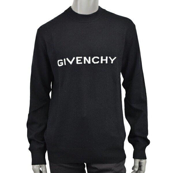 ジバンシィ GIVENCHY ジバンシー ARCHETYPE CREW NECK SWEATER/ロゴ ニット セーター BM90N64YH7 001
