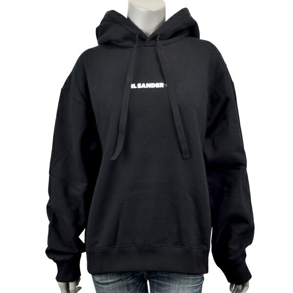 JIL SANDER ジルサンダー MINI LOGO コットンテリー パーカー J40GU0123 J20039 001