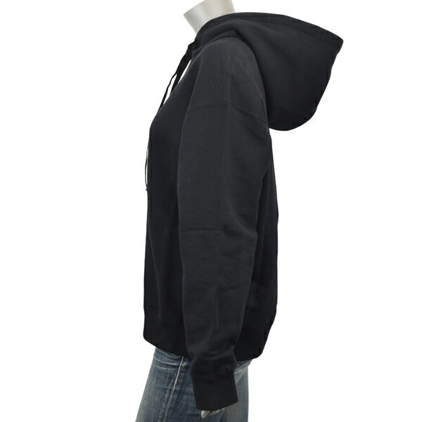 JIL SANDER ジルサンダー MINI LOGO コットンテリー パーカー J40GU0123 J20039 001