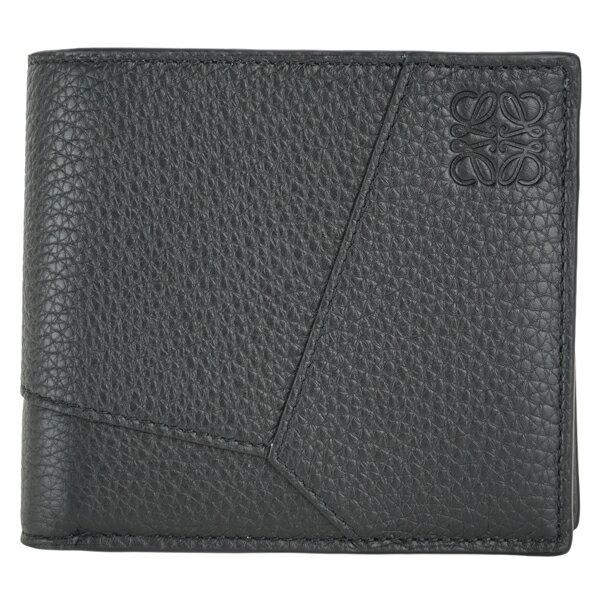 財布　二つ折り財布　LOEWEロゴ入り LOEWE（ロエベ） 財布 二つ折り財布 ANAGRAM LOGO PATCH BI FOLD