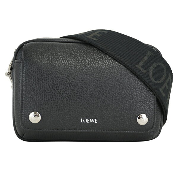 LOEWE ロエベ PEBBLE CAMERA BAG/アナグラムぺブル ショルダーバッグ　カメラバッグ　メッセンジャーバッグ BANBPCBX01 1100