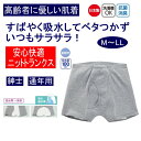 日本製 尿漏れパンツ 男性用 100cc 綿100% M L LL 大失禁 ニットトランクス 失禁パンツ 尿漏れ防止パンツ 失禁対策パンツ 介護下着 介護パンツ 介護用 入院用 介護用衣料 高齢者 メンズ 紳士 用 父の日 敬老の日