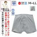 【楽天1位】 日本製 尿漏れパンツ 男性用 100cc 綿100% M L LL 大失禁 ニットトランクス 失禁パンツ 尿漏れ防止パンツ 失禁対策パンツ 介護下...