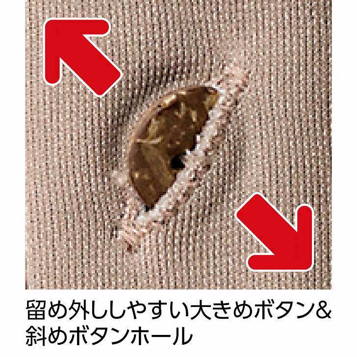 Tシャツ 大きめボタン 接触冷感 7分袖 後ろ長め シニアファッション レディース 80代 春 夏 涼しい おしゃれ かわいい M 〜 L のびのび 身幅ゆったり 腰曲がり 体型 高齢者 女性 60代 70代 90代 普段着 部屋着 ホームウェア 上品な服 おしゃれ着 外出着 婦人 用 monet1-10000967 介護用品とシニアのお店 モネ サンプル画像3