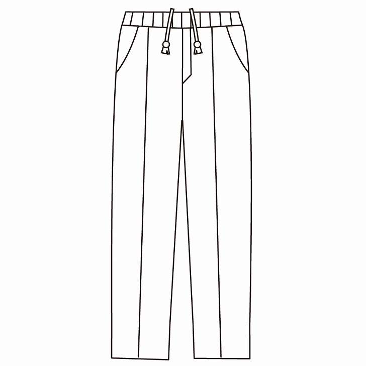 らくらくストレートパンツ M L LL 3L 吸汗速乾 のびのび シニアファッション 70代 80代 90代 100歳 メンズ 紳士 用 monet1-10004223 介護用品とシニアのお店 モネ サンプル画像3