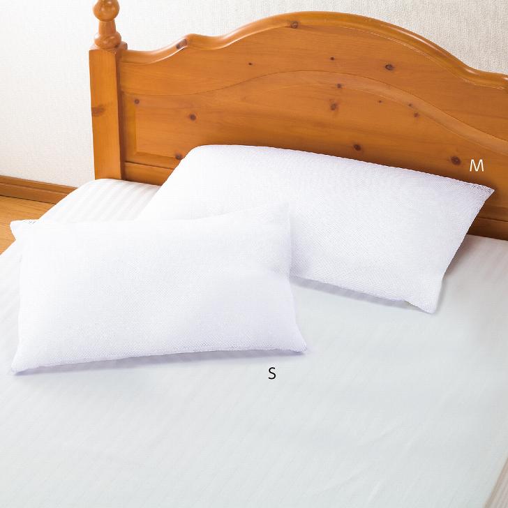 【楽天1位】 日本製 介護 用 枕 ヌードパイプ枕 オフホワイト 35×50cm S 通気性 指圧効果 清潔 ホコリ知らず いやな虫をシャットアウト 洗える 手洗い 硬さ 普通 高さ 普通 介護 大人用 高齢者 シニア monet1-10005392 介護用品とシニアのお店 モネ サンプル画像3