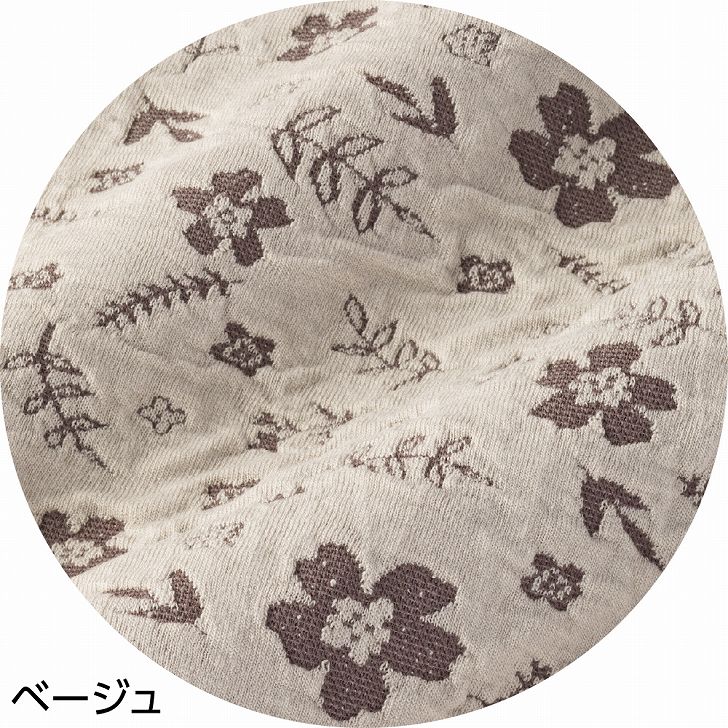 Tシャツ 女性 レディース 婦人 用 秋冬 50代 60代 70代 80代 ジャカードTシャツ M L LL 日本製 シニアファッション 90代 アクティブシニア 100歳 monet1-10004943 介護用品とシニアのお店 モネ サンプル画像3