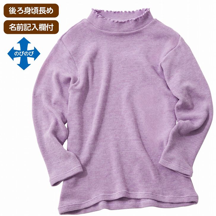 セーター 女性 レディース 婦人 用 秋冬 50代 60代 70代 80代 ハイストレッチメロウネックセーター M~L 腰曲がり 後ろ身頃長め 腰曲がり体型 シニアファッション 90代 アクティブシニア 100歳 monet1-10004961 介護用品とシニアのお店 モネ サンプル画像2