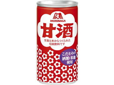 森永製菓 甘酒 ドリンク 缶 190g x30【代金引換不可・産直の為同梱不可】