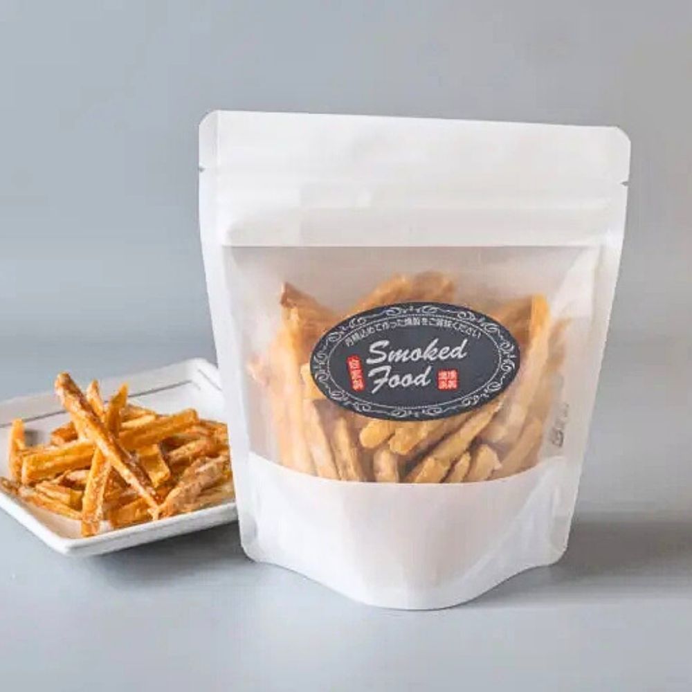 燻製道楽 【 芋ケンピの燻製 100g x3個～ 】「 芋けんぴ 燻製芋けんぴ スモーク芋けんぴ さつまいも菓子 芋スイーツ 和菓子 おつまみスイーツ 大人のお菓子自然派おやつ ご当地スイーツ 珍しいお菓子 高級おつまみ ギフト プレゼント お取り寄せ 燻製専門店,燻製道楽 」
