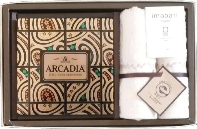モロゾフ アルカディア・今治タオルギフト　「 父の日 お中元 早割り 2023 ギフト 内祝い 引き出物 結婚内祝い 出産内祝い 快気祝い 新築内祝い 入学内祝い 香典返し お返し プチギフト 冬ギフト 食品 法人 内祝 」 【 送料無料 】のサムネイル
