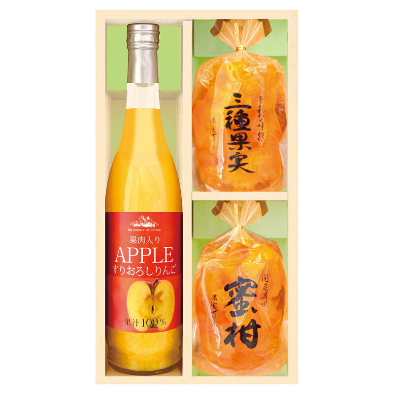 PRODUCT SPECIFICATIONS商品仕様ブランド美食ファクトリー商品名果実のゼリー・フルーツ飲料セット型番JUK-25Sセット内容100%信州産すりおろしりんごジュース(500ml)・果実ゼリー(国産蜜柑・三種果実)(各350g)×各1箱サイズ33×16.5×7cm賞味期間常温1年JANコード4580386252881商品説明サッパリとしたゼリーの中にゴロッと入ったフルーツの食感が楽しめるゼリーと、たっぷりの太陽を浴びて育った果実のジュースを堪能できます。
