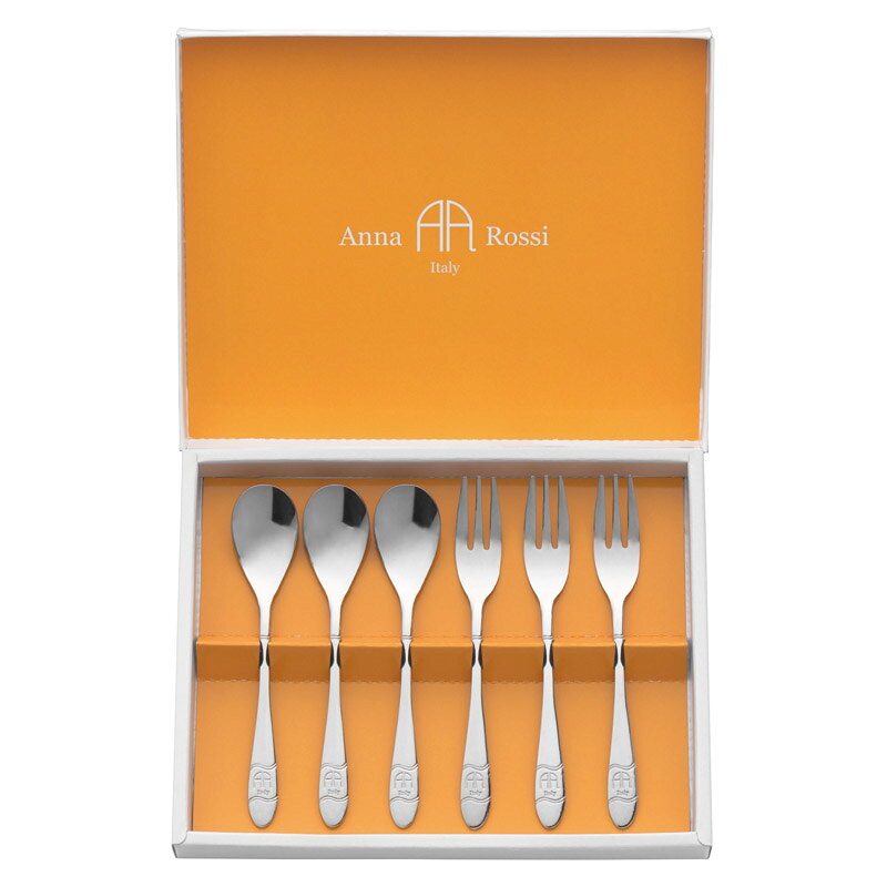 アンナ・ロッシ スプーン&フォーク6pc AR-24 日本製 食器 テーブルウェア 食器セット ギフト プレゼント 贈り物 内祝い お返し 結婚祝い 出産祝い 新築祝い 快気祝い 誕生日 母の日 父の日 敬老の日 お中元 お歳暮