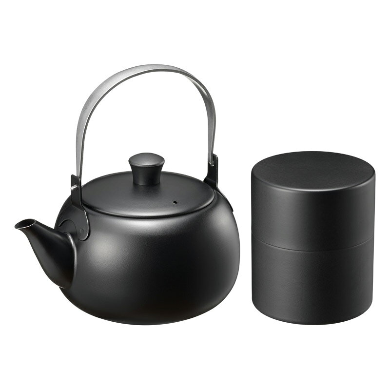 燕三 ステンレスつる手急須500ml&茶筒(小) EM-084 日本製 ギフト プレゼント 贈り物 内祝い お返し 結婚祝い 出産祝い 新築祝い 快気祝い 誕生日 母の日 父の日 敬老の日 お中元 お歳暮