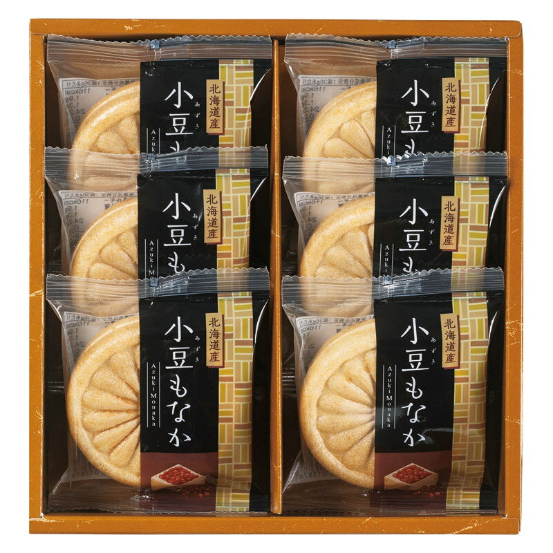 PRODUCT SPECIFICATIONS商品仕様商品名北海道小豆もなか詰合せ型番AZM-AEセット内容北海道小豆もなか×6箱サイズ20.3×19.5×4.5cm賞味期間常温4ヶ月JANコード4951648018222商品説明北海道産小豆を100%使用したあずきもなか。粒の大きさや色の鮮やかさが特徴です。 大粒で光沢のある小豆は、見た目にも美しく、餡子にした際の風味も格別です。 豊かな土壌と適度な水分が小豆の成長を促し、しっかりとした粒の北海道小豆粒餡100%使用のもなかです。