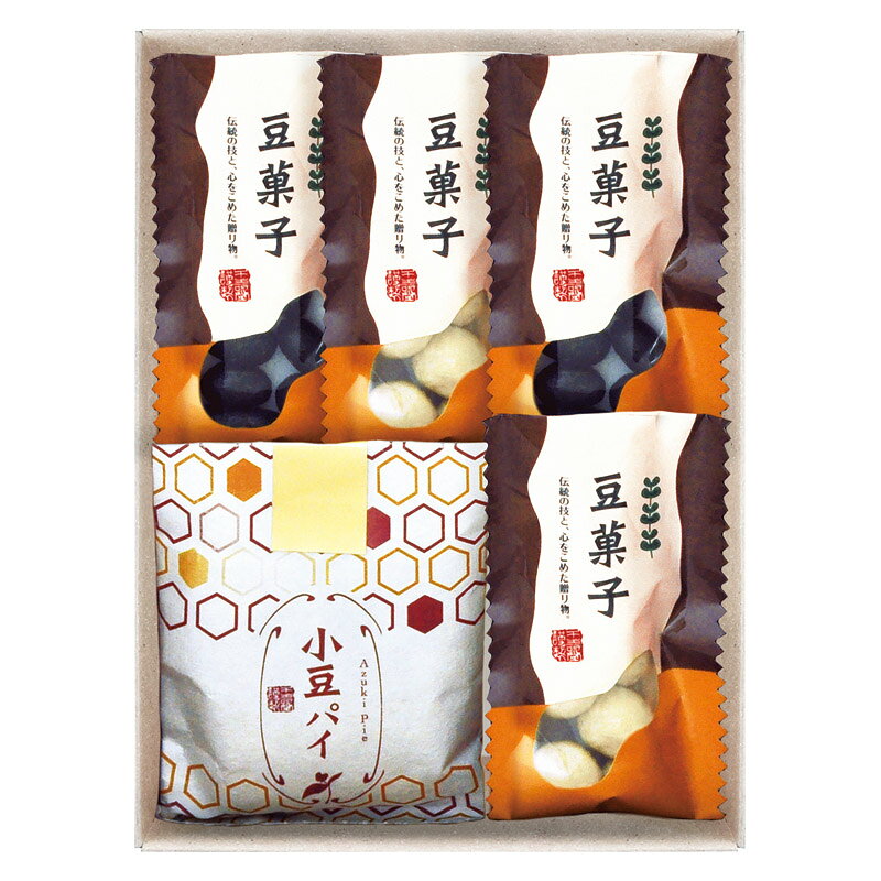 PRODUCT SPECIFICATIONS商品仕様商品名和菓子詰合せ型番DW-10Rセット内容豆菓子(竹炭・きなこ)×各2、小豆パイ×1箱サイズ20.5×15.5×5.5cm賞味期間常温100日アレルゲン卵・乳・小麦・落花生JANコード4983740110139商品説明小豆パイ、2種類のコーティングした豆菓子の詰合せ。家族で楽しめるセットにしました。