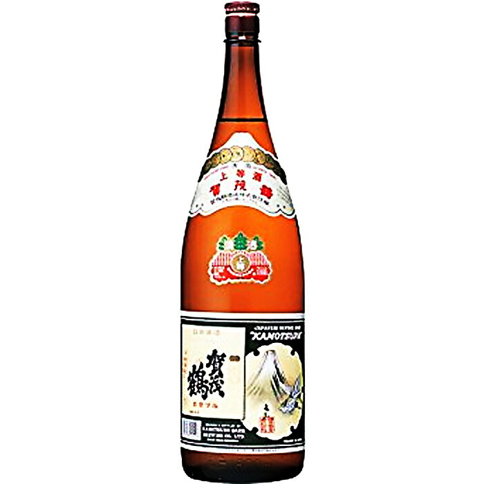 【熨斗対応】上等 賀茂鶴 瓶1800ml　日本酒 アルコール【酒屋の銘酒】【升喜】【送料無料】(・熨斗対応可)「ギフトお酒 酒 ギフト 彫刻 プレゼント 父の日 成人祝い 還暦祝い 古希 誕生日 出産祝い 男性 女性 贈り物 退職祝い 結婚祝い お祝い 開店祝い 」