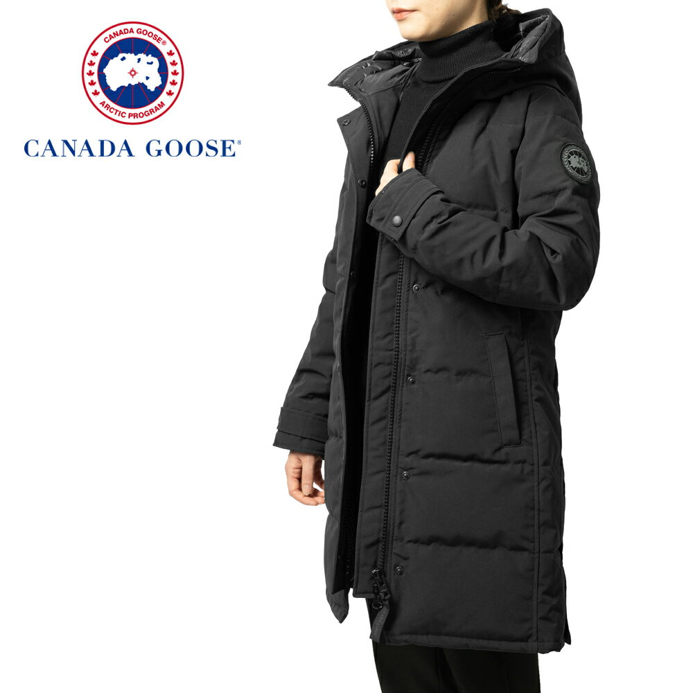 カナダグース CANADA GOOSE ダウンコート SHELBURNE PARKA CR 3802WB BLACK ブラック レディース ブラックレーベル Black Label シェルバーンパーカ シェルバーン パーカ ダウン ダウンジャケット コート フード アウター シンプル おしゃれ 高級 カナダ ブランド