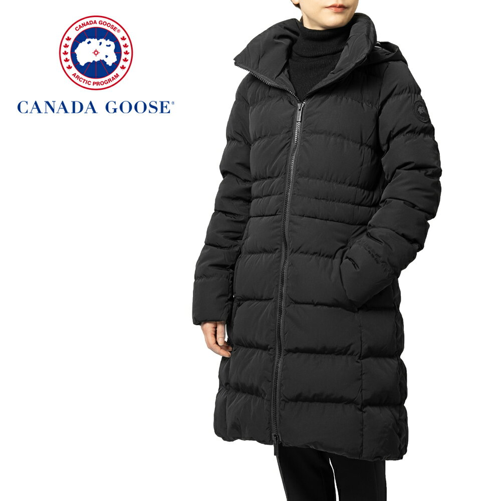 カナダグース ダウン レディース カナダグース CANADA GOOSE ダウンコート AURORA PARKA 3901W BLACK ブラック オーロラパーカ オーロラ パーカ 黒ワッペン レディース コート ダウン ダウンジャケット フード アウター シンプル おしゃれ 高級 カナダ ブランド