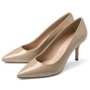 コルソローマ 9 CORSO ROMA 9 パンプス 127 エナメル BEIGE ベージュ コルソローマノーベ ポインテッドトゥパンプス ポインテッドトゥ ハイヒール 長時間 疲れない 低反発 フォーマル 結婚式 通勤 エナメルパンプス ポインテッドパンプス おしゃれパンプス