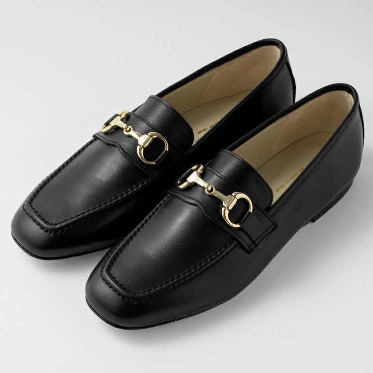 Rakuten - コルソローマ 9 CORSO ROMA 9 ビットローファー PAOLA4011 レザー NERO ブラック コルソローマノーベ BLACK ローファー ローヒール フラットシューズ ぺたんこ レディース ビジネス シンプル 大人 本革 革靴 レザーシューズ オフィス かわいい おしゃれ きれいめ ブランド