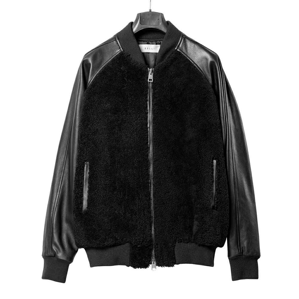 新品 EMMETI エンメティ スタジャン 50ウールカシミヤ レザー ブラック B.R.ONLINE - Style Web Magazine & Online Shop | ビー・アール