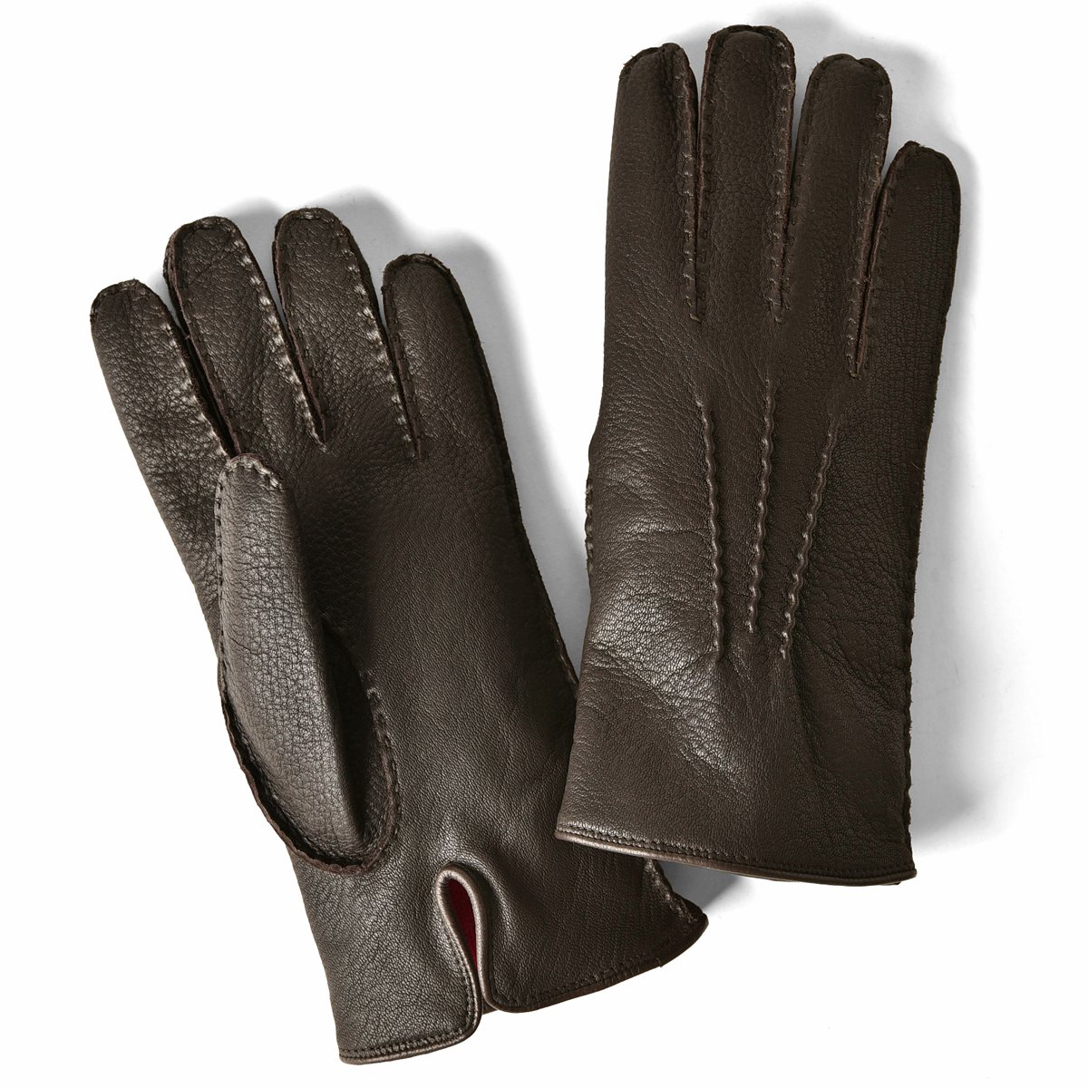 グローブス GLOVES 手袋 レザー グローブ CA060HS ハンドステッチ ディアスキン ブラック ネイビー ダークブラウン キャラメル 全4色【ネコポス対応】【本革 グローブ メンズ】