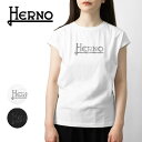 ヘルノ HERNO Tシャツ JG000211D ラインスト