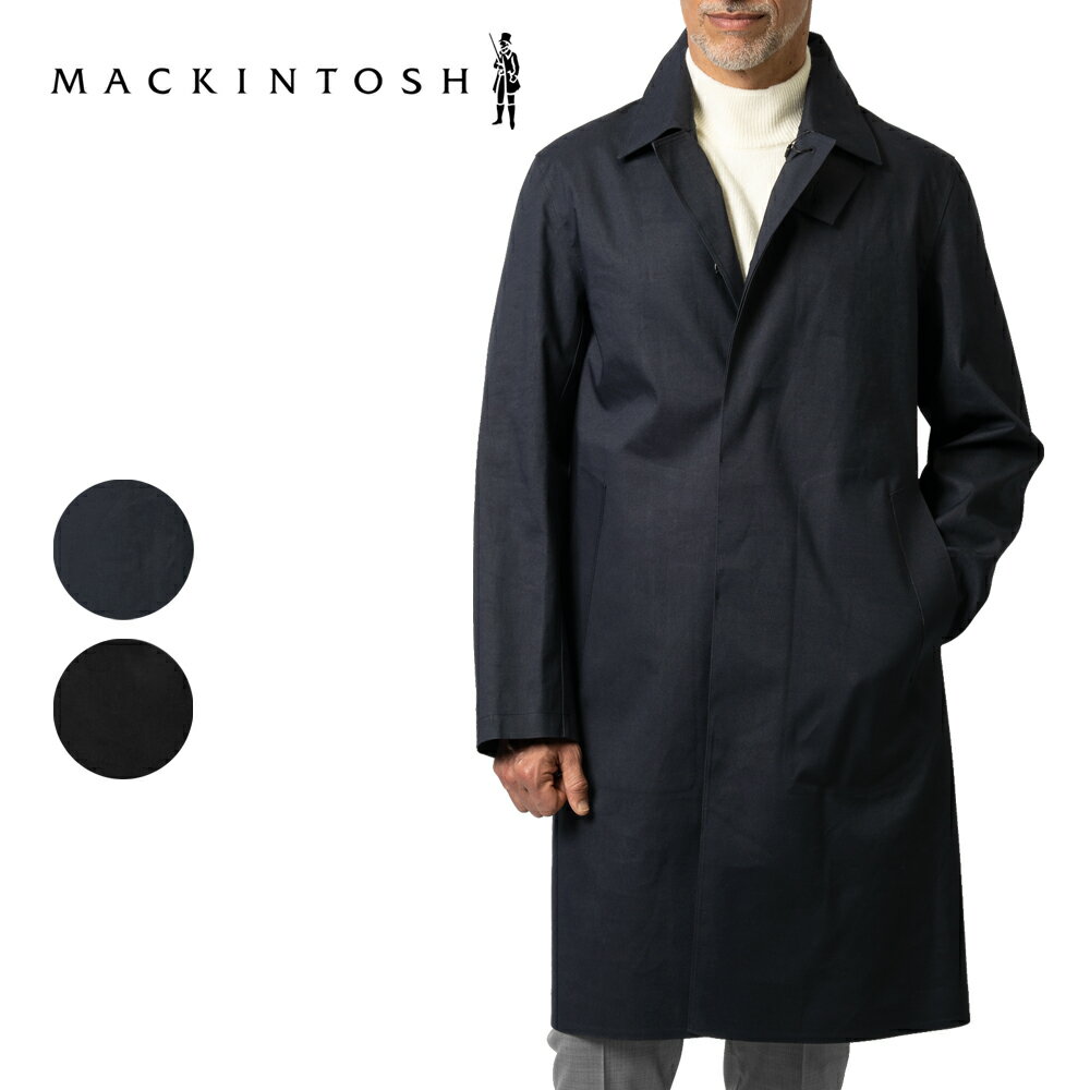 マッキントッシュ マッキントッシュ MACKINTOSH ステンカラーコート OXFORD ゴム引きコート マッキントッシュクロス 防水 GRC-108 メンズ ビジネス ネイビー ブラック ビジネスコート メンズコート 男性コート 紳士コート ブランド 紳士 男性 スーツ コート ステンカラー メンズアウター