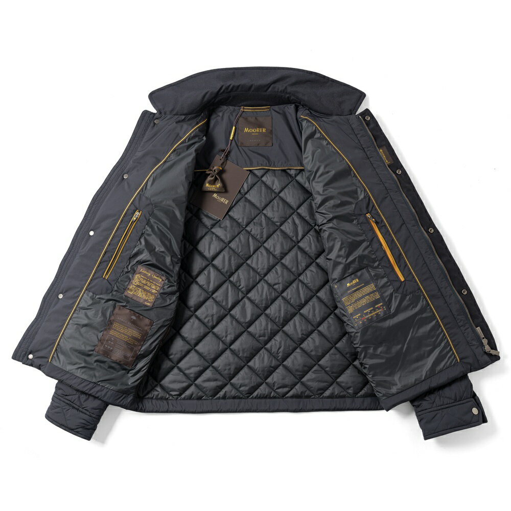 【楽天スーパーSALE】ムーレー MOORER DARDANO-S3C ダルダーノ キルティングジャケット ネイビー 中綿 秋冬 メンズ キルティング ジャケット メンズジャケット メンズアウター シンプル ブランド イタリア アウター 秋 冬 大きいサイズ おしゃれ
