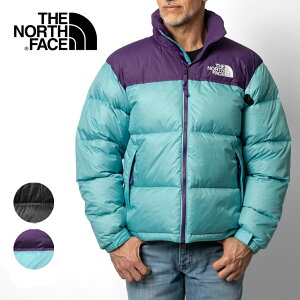 ノースフェイス ダウン ジャケット THE NORTH FACE 1996 レトロ ヌプシジャケット NF0A3C8D RETRO NUPTSE JACKET ブラック ライトブルー パープル TNF ノースフェイスダウンジャケット メンズ アウター ヌプシ ダウンジャケット ザノースフェイス US 700 Black 復刻モデル