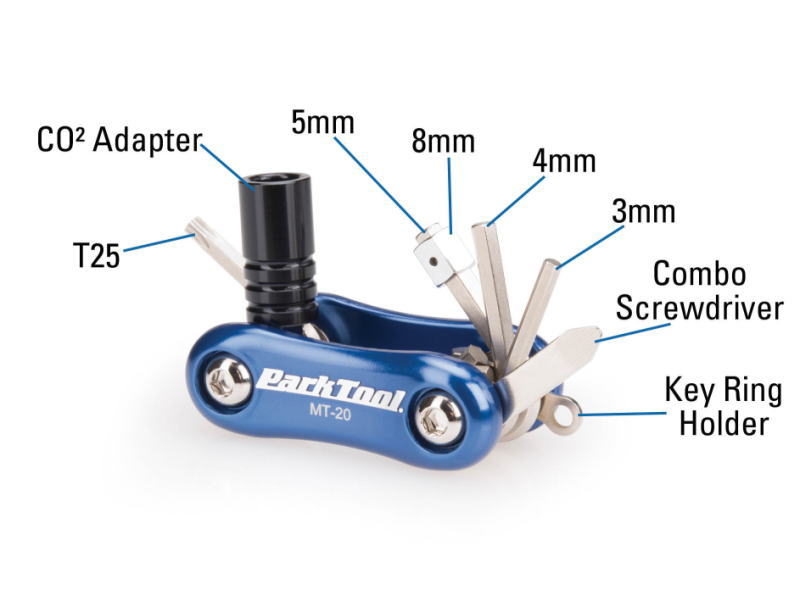 工具のお店 モンジュSHOPのPark Tool　マルチツール　MT-20｜アングル2