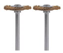 DREMEL(ドレメル) 真鍮ブラシ 19.1mm 2本入り 535N