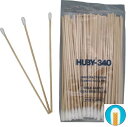 HUBY 工業用綿棒 先端砲弾型 4.7mm/木軸 100本(4)