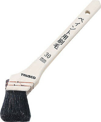 TRUSCO(トラスコ)木柄ペイント用刷毛　10号（30mm）