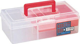 メイホー　樹脂製工具箱　ノベルティボックス　270×147×87mm　赤色