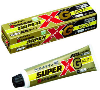 樂天商城 - セメダインスパーXゴールド　黒色　135ml